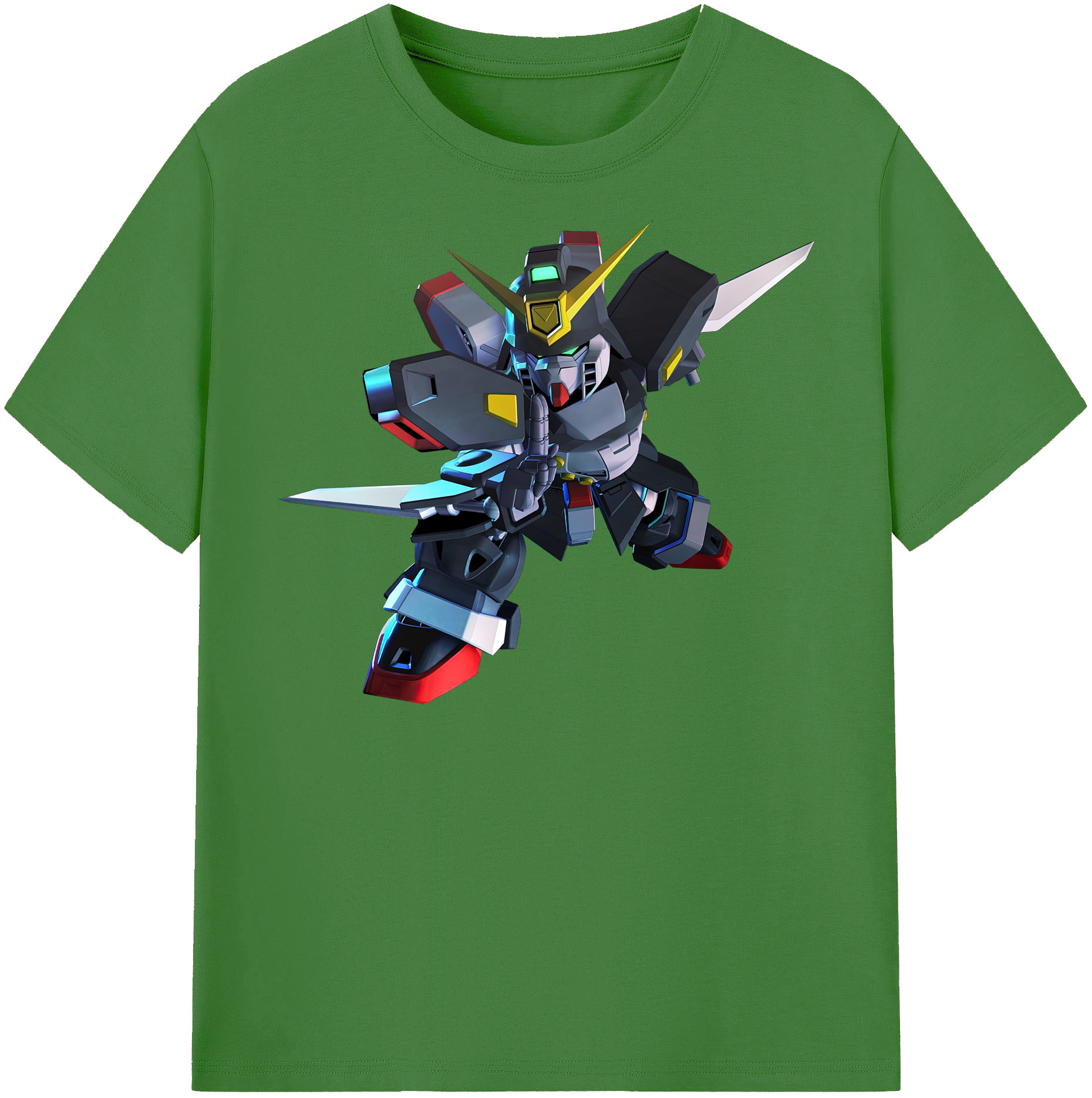 （画像用） 機動戦士ガンダム Mobile Suit Gundam レディースカジュアルプリントTシャツ（綿100％）